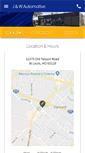 Mobile Screenshot of jandwautomotive.com